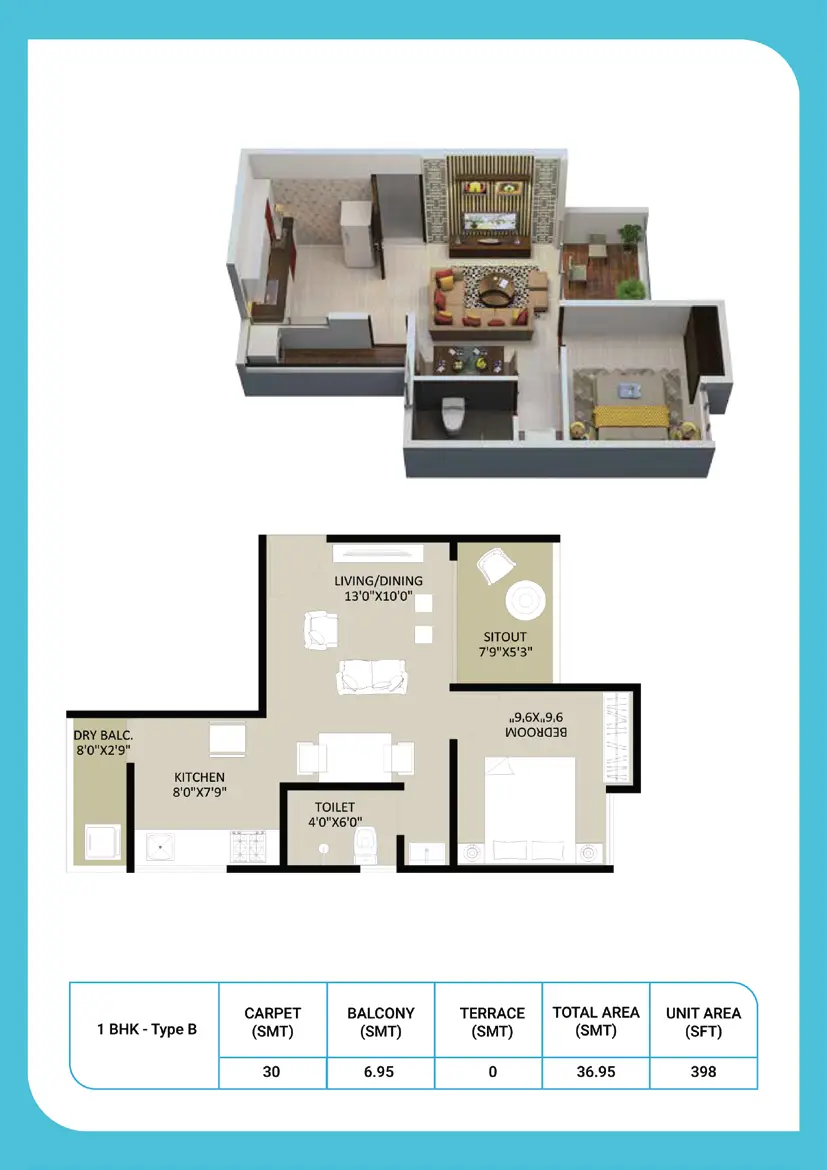 Life Season 1 & 2 BHK Flats