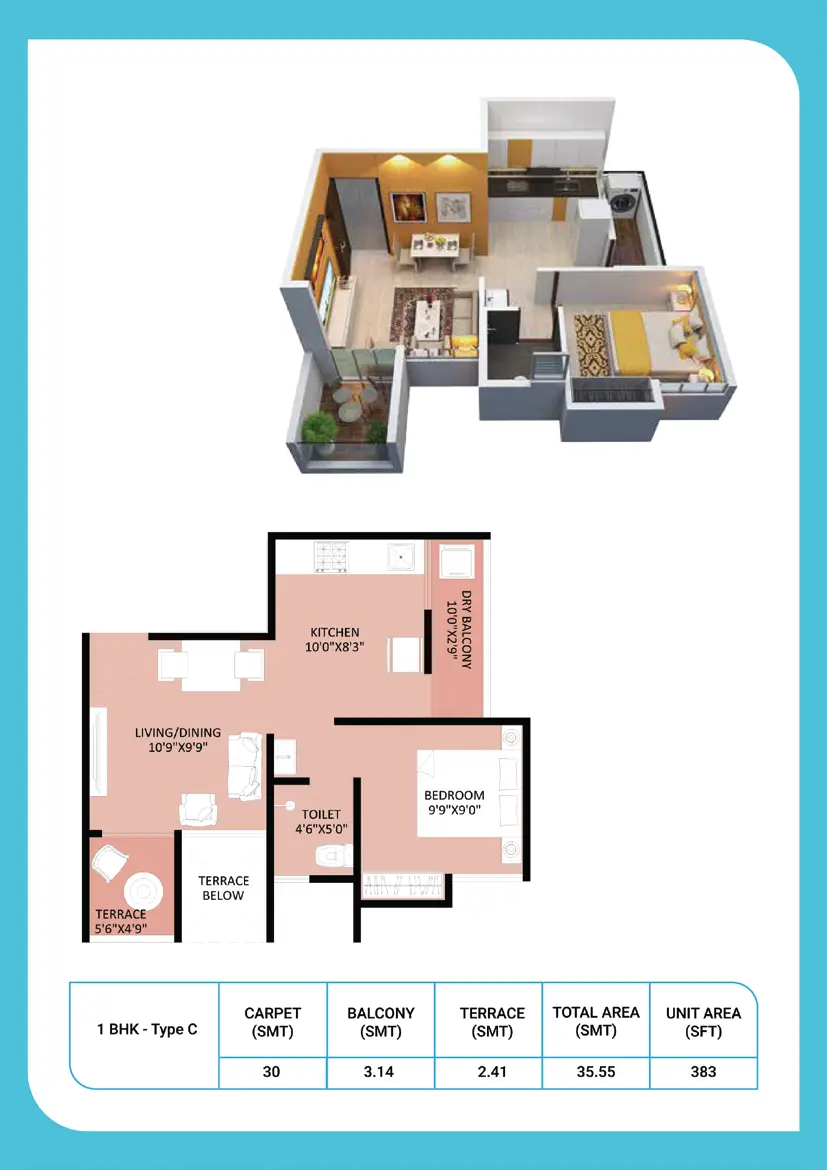 Life Season 1 & 2 BHK Flats