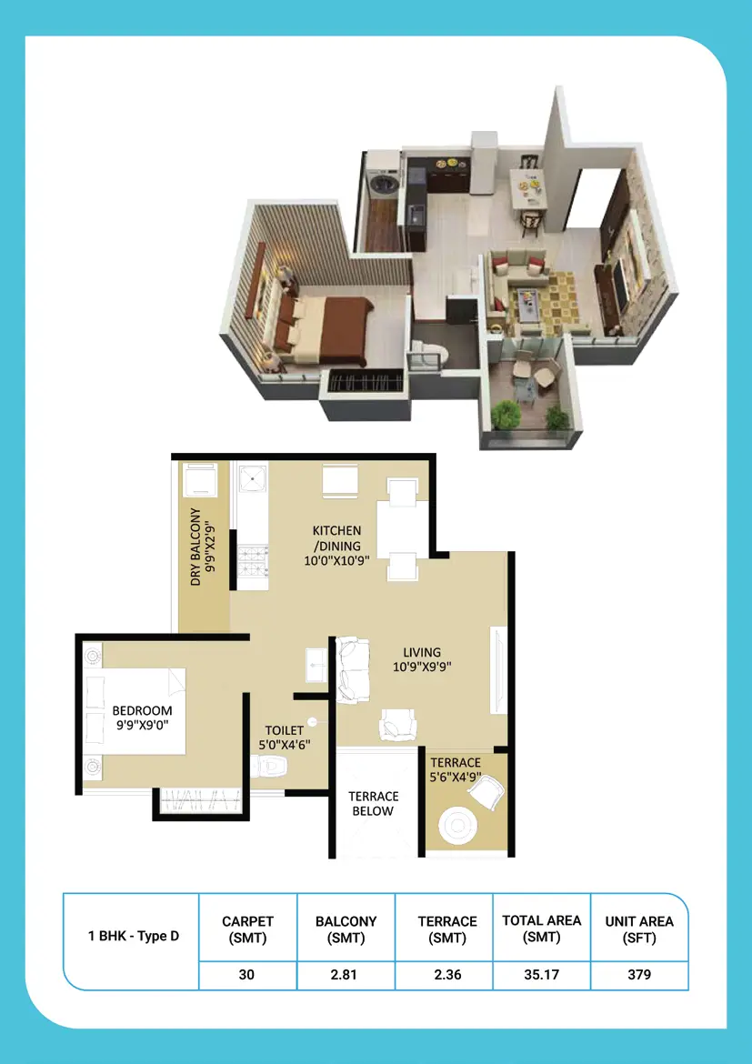 Life Season 1 & 2 BHK Flats